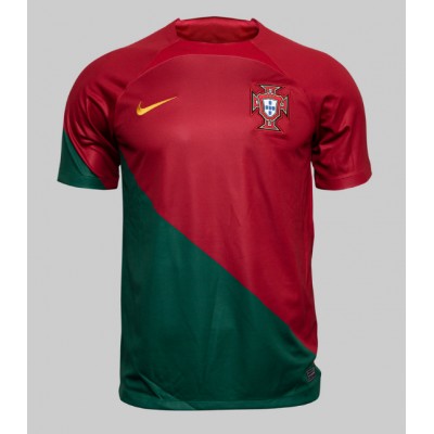 Moški Nogometni dresi Portugalska Diogo Dalot #2 Domači SP 2022 Kratek Rokav